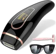 Hair Removal Device - 999,999 Flashes, Photon IPL Technology, Hair Removal, Permanent Hair Removal, Compact & Portable, Non-Damaging