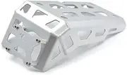 Rynplex Engine Chassis Guard Expedition Skid Panel Plate Belly Pan Protector，for BMW, G 310 R/GS G310R G310GS 2016 2017 2018 2019 2020 Motorcycle Chassis Protector Shield(Silver)