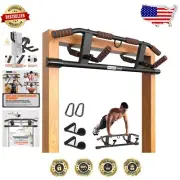 Versatile Doorway Pull Up Bar with Non-Damaging Hook - Perfect for Home Workouts