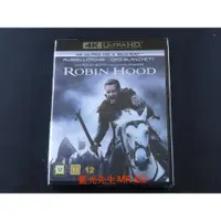 在飛比找PChome商店街優惠-[藍光先生UHD] 羅賓漢 UHD+BD 雙碟限定版 Rob