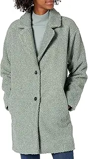 [Amazon Essentials] Women's Teddy Bear Fleece Oversized-Fit Lapel Jacket (Previously Daily Ritual)
