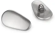 BEHLINE Glasses Nose Pads Screw-in Eyeglasses Nose Pads Glasses Nose Piece Repair Kits (14mm)