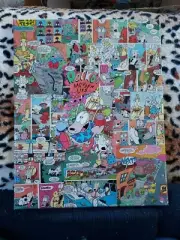 Rocko's Modern Life 16 X 20 Custom Comic Book Art Canvas Nickelodeon