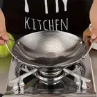Non-stick Wok Pan Thickened Frying Pan Honeycomb Skillet Gas Induction Cooker