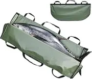 Fish Bag,Fishing Bag for Fish - Portable Waterproof Large Capacity Foldable Holder for Backpacking Camping Outdoor Men Hiking Women
