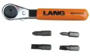 5370-5-PC. Offset Ratcheting Screwdriver Bit Wrench Set