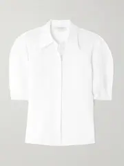 [Gabriela Hearst] Gabriela Hearst - Sansi Linen Shirt - White - IT42 IT 42 White