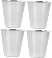 ASAKKURA Unique Design Anti-Fall Children's Water Cup 70ml Stainless Steel Sippy Cup for Toddlers