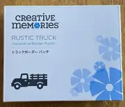 New Creative Memories "Rustic Truck" Decorative Border Punch