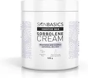 SKIN BASICS Sorb Cream APF Jar (500g) - Gentle Soap Free Cleanser - Clinically Tested, Non Irritating, Hypoallergenic Deep Moisturiser for Dry & Sensitive Skin - Makeup Remover