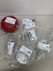 Pampered Chef 3qt 2qt 1qt Micro cooker plus lid + Measuring Cups, Spoons, Knife
