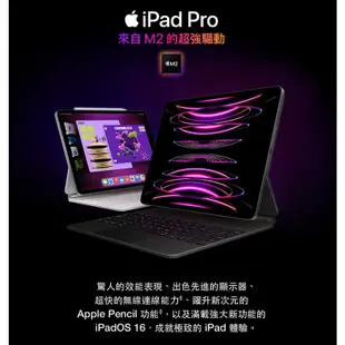 APPLE iPad Pro 12.9 WiFi 128GB 256GB (2022) 神腦生活