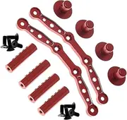 RC Upgrade Metal Front+Rear Housing Post Set for Arrma 1/8 Mojave 4X4 4S BLX Desert Truck RTR RC Car Part