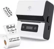 Label Maker- M221 Address Label Printer 3’’ Portable Bluetooth Label Maker Machi