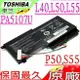 TOSHIBA 電池(原廠)- Satellite L40-A，L45D，L50，L50-A，L50-B，L50D，L50T，L50A，L50D-A，L50D-B，PA5107U-1BRS，L50-A-1FQ，L50-A-K1S，L50-A00M，L50-AC02W1，L50-AK15W，L50-AOOM，L50-AT01W1，L50-AT03W，L50-AT11S1，L50-AT11W1，L50-AT16W1，L50-AT18W1，L50-B-1X5，L50-B-1XZ，L50-B-27N