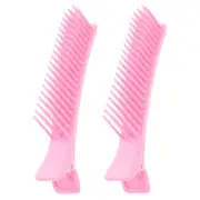 2 Pcs Hair Clip Comb Grip Sectioning Clips for Styling Braiding Combs Parting