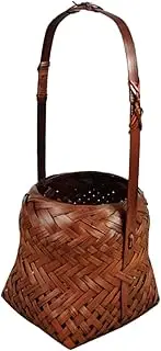 HYTROVE 1Pc Flower Basket Hollow Out Hand Basket for Home Decoration Multi Functional Plant Container for Cactus Flowers for Weddings Rustic Events