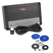 Cerwin-Vega SRPM750.1D | Monoblock Marine Amplifier + 8 AWG Amp Kit