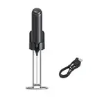 USB Electric Milk Frother Whisk Handheld Foamer Coffee Maker Egg Beater for3668