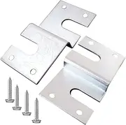 MK01 Splendide RV Washer Dryer or Combo Mounting Brackets Kit for Westland LG Clothes Washing Machine，Prevent Applications Shifting, Included 2 Brackets 4 Screws and Instruction