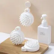 Lazy Corner - Hair Massage and Cleansing Brush White - One Size