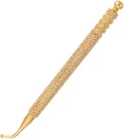 Auricular Point Acupressure Pen Copper Tool for Ear Reflexology Non Slip Handle for Self Others Massage for Face Neck Shoulder