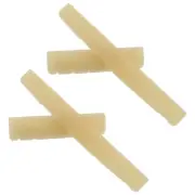 Unbleached Pure Bone Nut & Saddle for Acoustic Guitar 43mm / 72mm