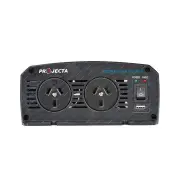 Projecta 1000W 24V Modified Sine Wave Inverter - Twin Power Sockets & USB Socket