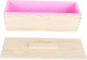HOMSFOU 1Set Durable Wooden Storage Styled Container for Soap Bread and Toast Multi Purpose Box for Christmas Parties and Year Celebrations