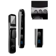 3D Face Recognition Unlock Digital Door Lock Camera Fingerprint Password