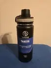 Takeya Tumbler 18oz Insulated SS Water Bottle straw Lid In Black