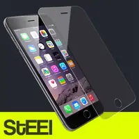 在飛比找PChome24h購物優惠-STEEL iPhone 6超薄鑽石鍍膜高透防護貼