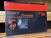 Sony Mini DV Premium Digital Video Cassette DVM60 ME 60 LP:90 Handycam Camcorder