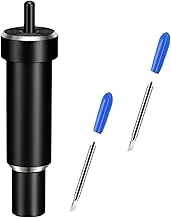 Pack of 2 Fine-Cut Blades and Black Casing Compatible with Cricut Maker, Maker 3, Explore, Air, for Plotter Foam Blade, Chipboard Leather