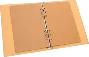 Gadpiparty Hard Hand Account Cover Paper Binder Notebook A5 Diary Binder for Students