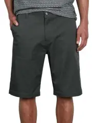 Volcom Shorts Men's Size 29 Vmonty 22" Stretch Chino Charcoal Heather NWT