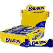 Full Box Balaton Chocolate Bars Wafer with Cocoa Cream covered Milk Chocolate