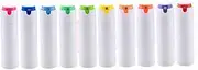 minkissy 5pcs 30ml Bottles Lock Mini Spray Bottles for Refill Portable Reusable Perfect for Travel Gym Date Random Color