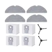 Accessory Set for S8 Pro Ultra, Dust Bags Wipes Mop Side Brushes, Spare Parts Vacuum Robot Accessories