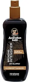 Australian Gold Bronzing Intensifier Dry Oil with Bronzer Spray, 8 Oz