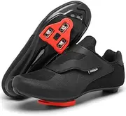 [DARIBOM] Unisex Cycling Shoes Compatible with Peloton Shoes Indoor Road Bike Riding Shoes
