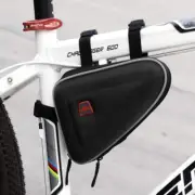 EVA Hard Shell Mountain Bike Triangle Saddle Bag (Black)