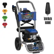 Electric Powered Pressure Washer Brushless Motor Turbo Nozzle 3400 PSI 2 GPM