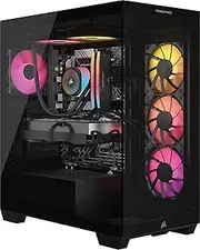 Corsair Vengeance a7400 Gaming PC – Liquid Cooled AMD Ryzen 7 7800X3D CPU – NVIDIA GeForce RTX 5080 GPU – 32GB Vengeance RGB DDR5 Memory – 2TB M.2 SSD – Black