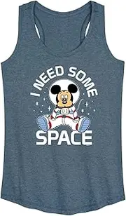 [Disney] Mickey & Friends - Mickey I Need Some Space - Women's Racerback Tank Top