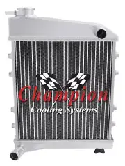 SubZero Champion 3 Row All Aluminum Radiator for 1961 - 1975 Austin Mini #CC6175