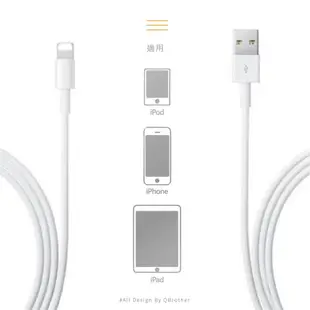 Q哥 充電傳輸線 充電線 一米線 兩米線 傳輸線 適用iPhone ipad airpods M15