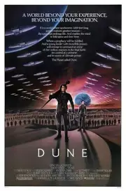 DUNE ORIGINAL ROLLED MOVIE POSTER 27x41 DAVID LYNCH 1984 STING KYLE MACLACHLAN