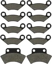 Motorbike Brake Pads For P/O/LARIS 250 400 425 B/ig Bo/ss Ma/gnum 425 6x6 1996-1997 Motorcycle Front and Rear Brake Pads
