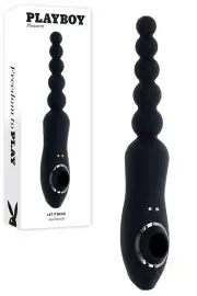 Playboy Let It Bead 9.1" Double Ended Clitoral Stimulator and Anal Beads